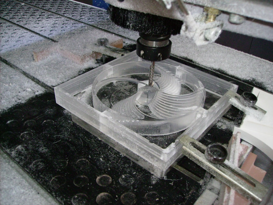 Milling of 3D part