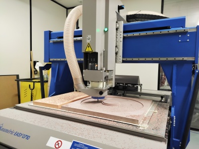 3-axis CNC milling machine for composites