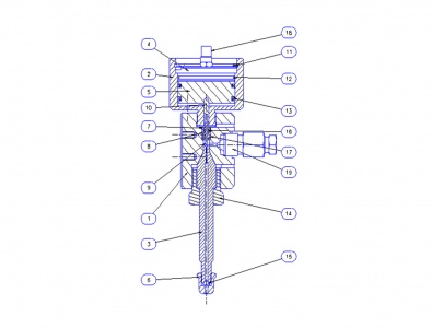 Pneumatic head